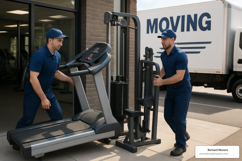 exercise equipment moving company