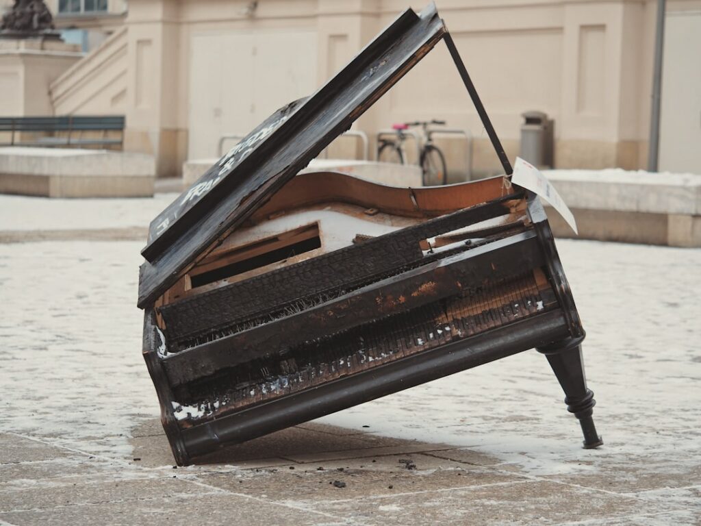 grand piano removal
