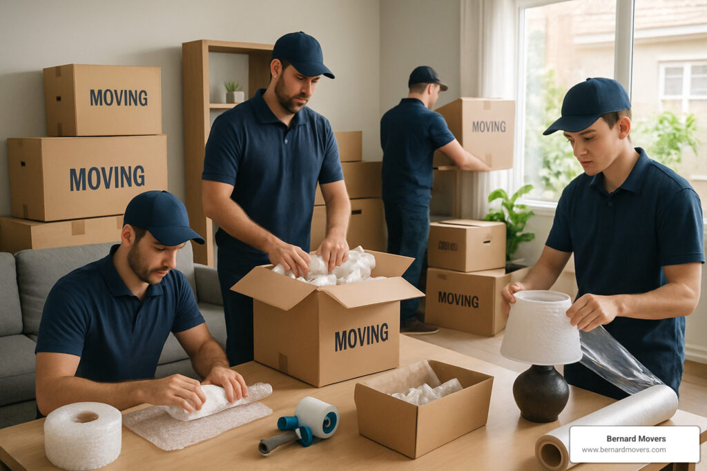Packing and unpacking services