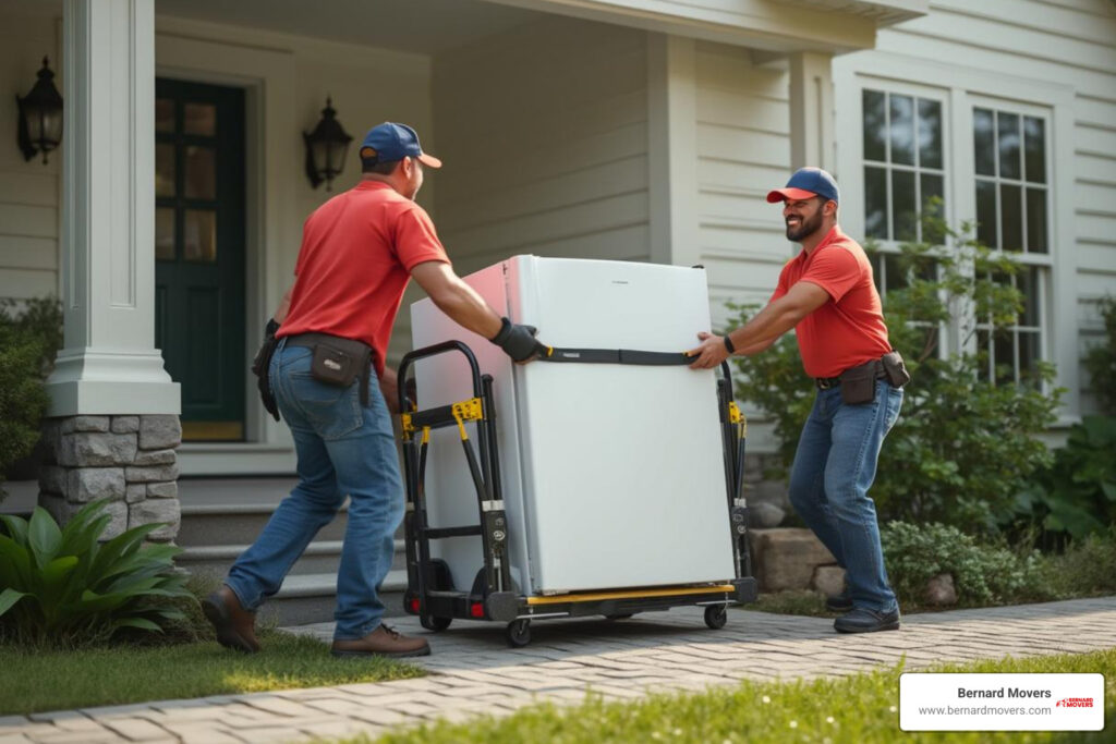 Appliance moving services