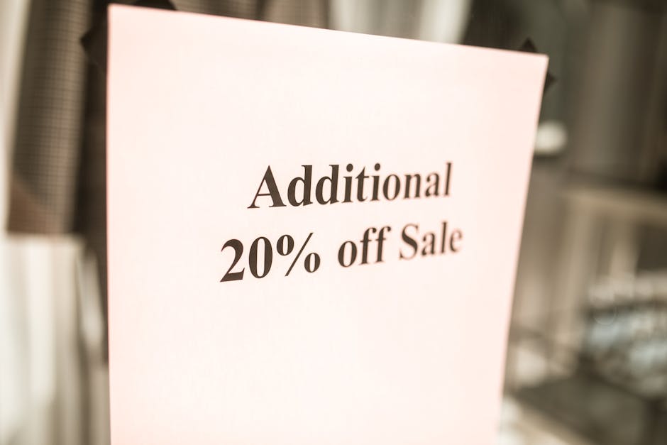 20 percent discount
