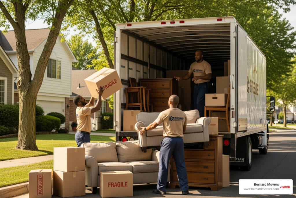 full service moving cost estimate