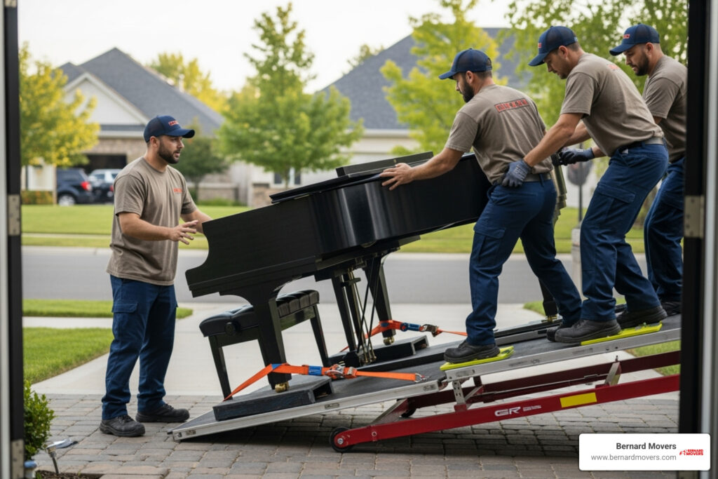 Heavy item moving service