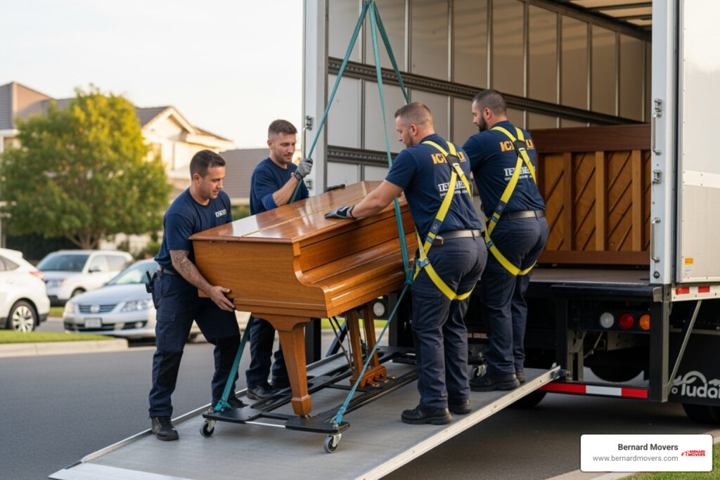 Heavy item moving service