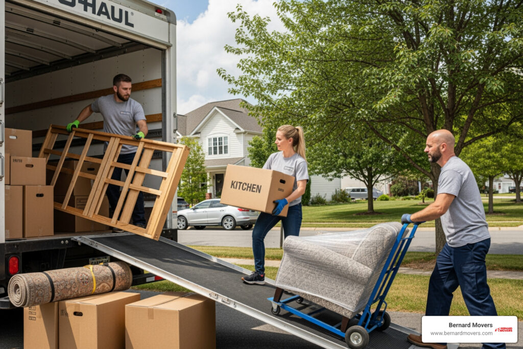 local movers to load truck