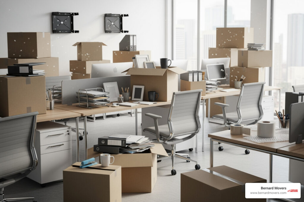 corporate office moving checklist