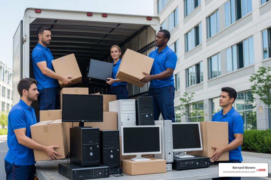 how moving services determine pricing for commercial moves