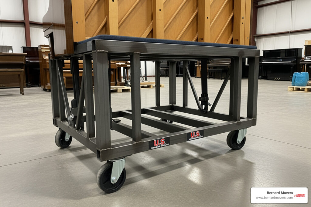 heavy duty piano trolley