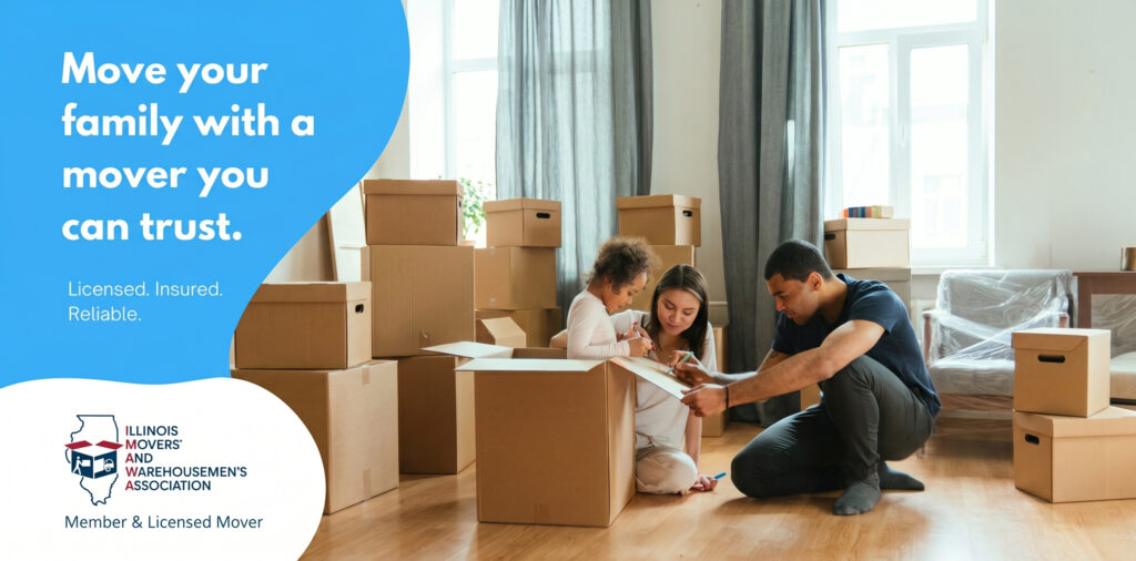 Licensed movers Chicago - Bernard Movers IMAWA member